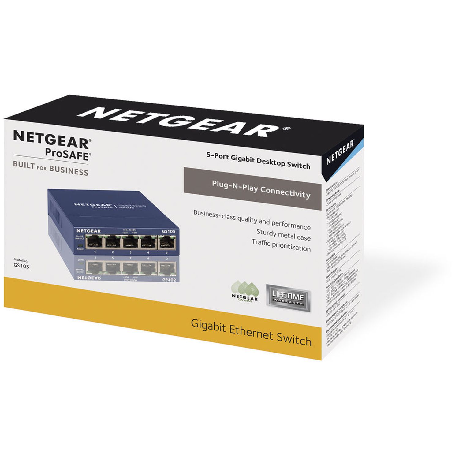 Netgear ProSafe GS105 Ethernet Switch GS105NA PC-Canada