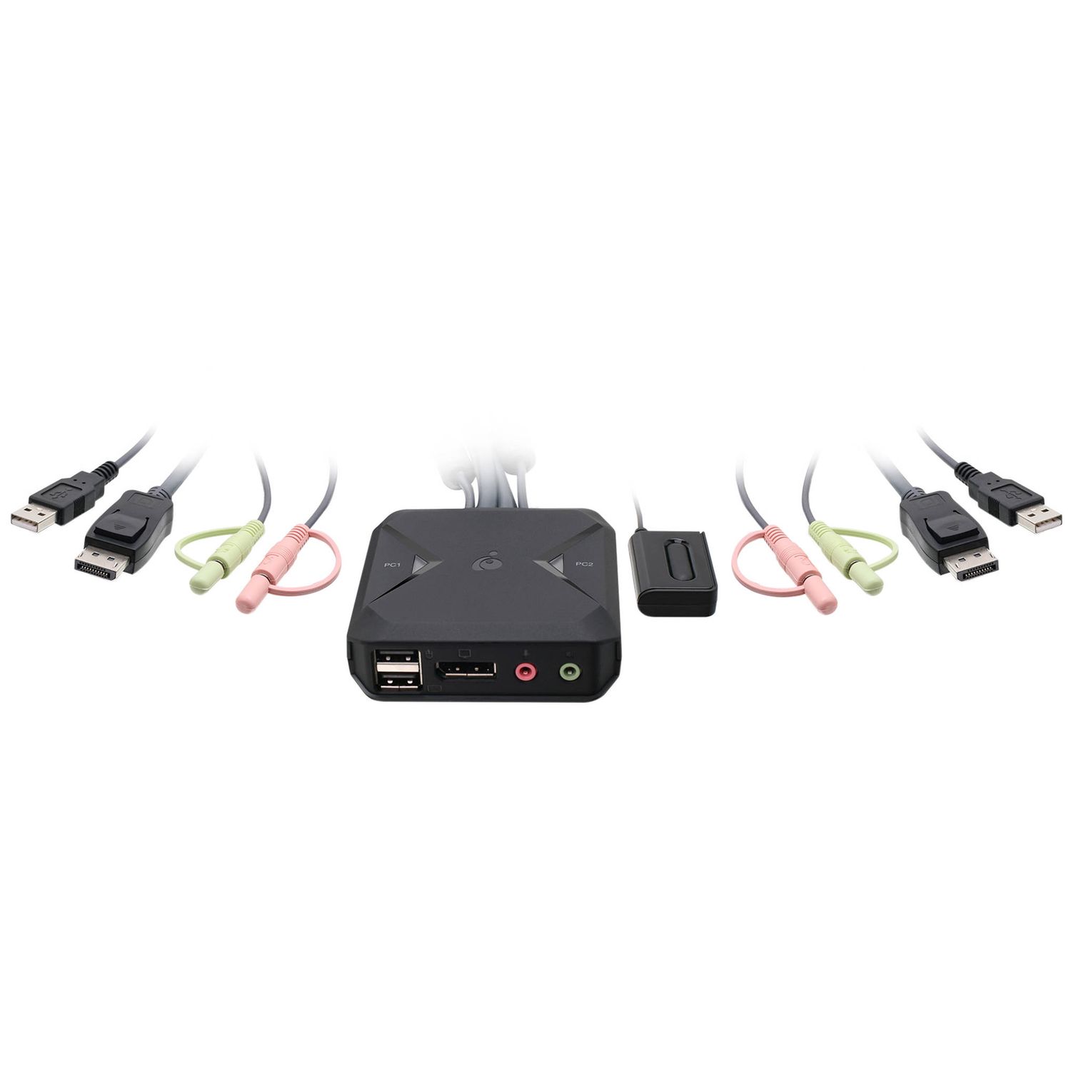 IOGEAR 2Port USB DisplayPort Cable KVM GCS52DP PCCanada