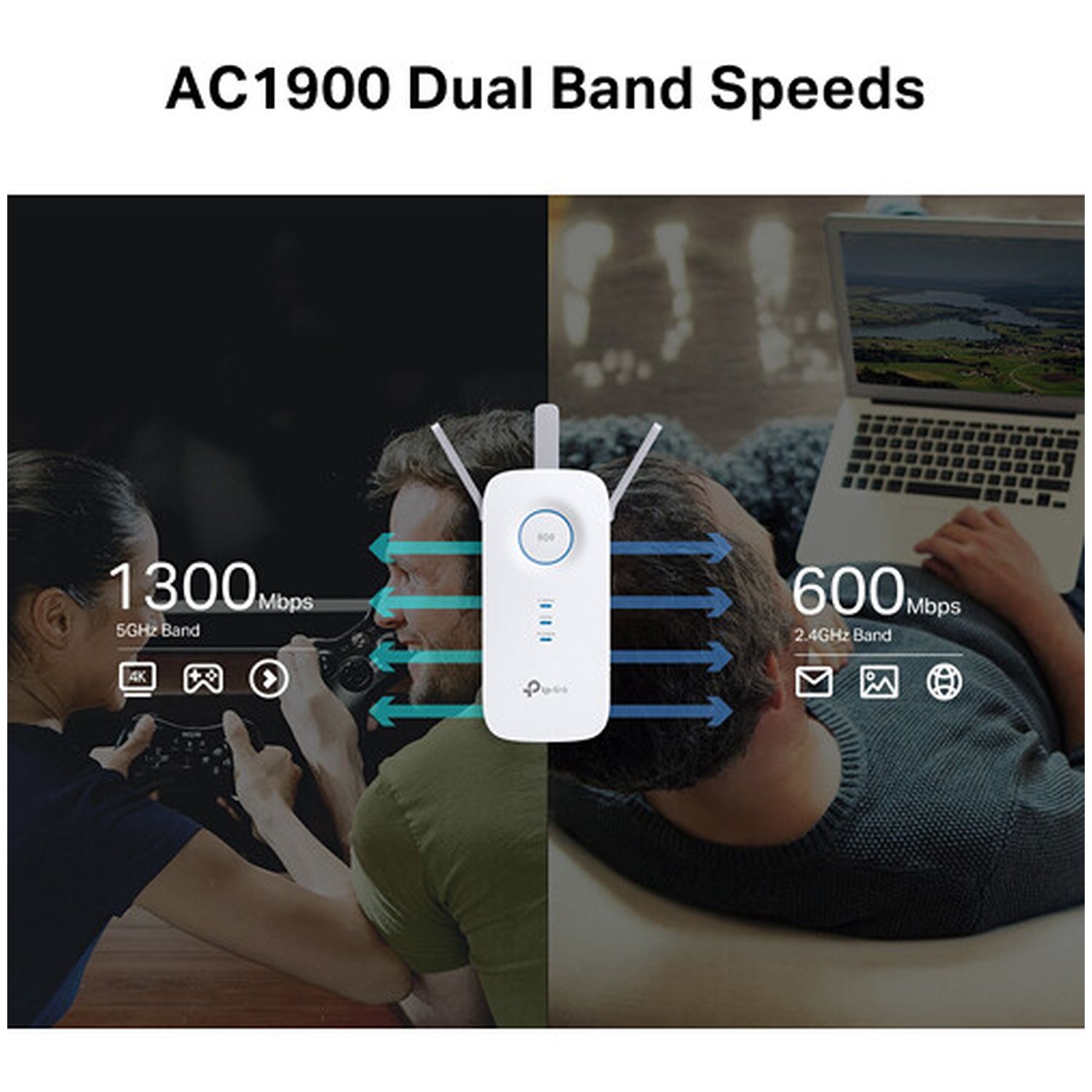TP-Link RE550 IEEE 802.11ac 1.86 Gbit/s | PC-Canada