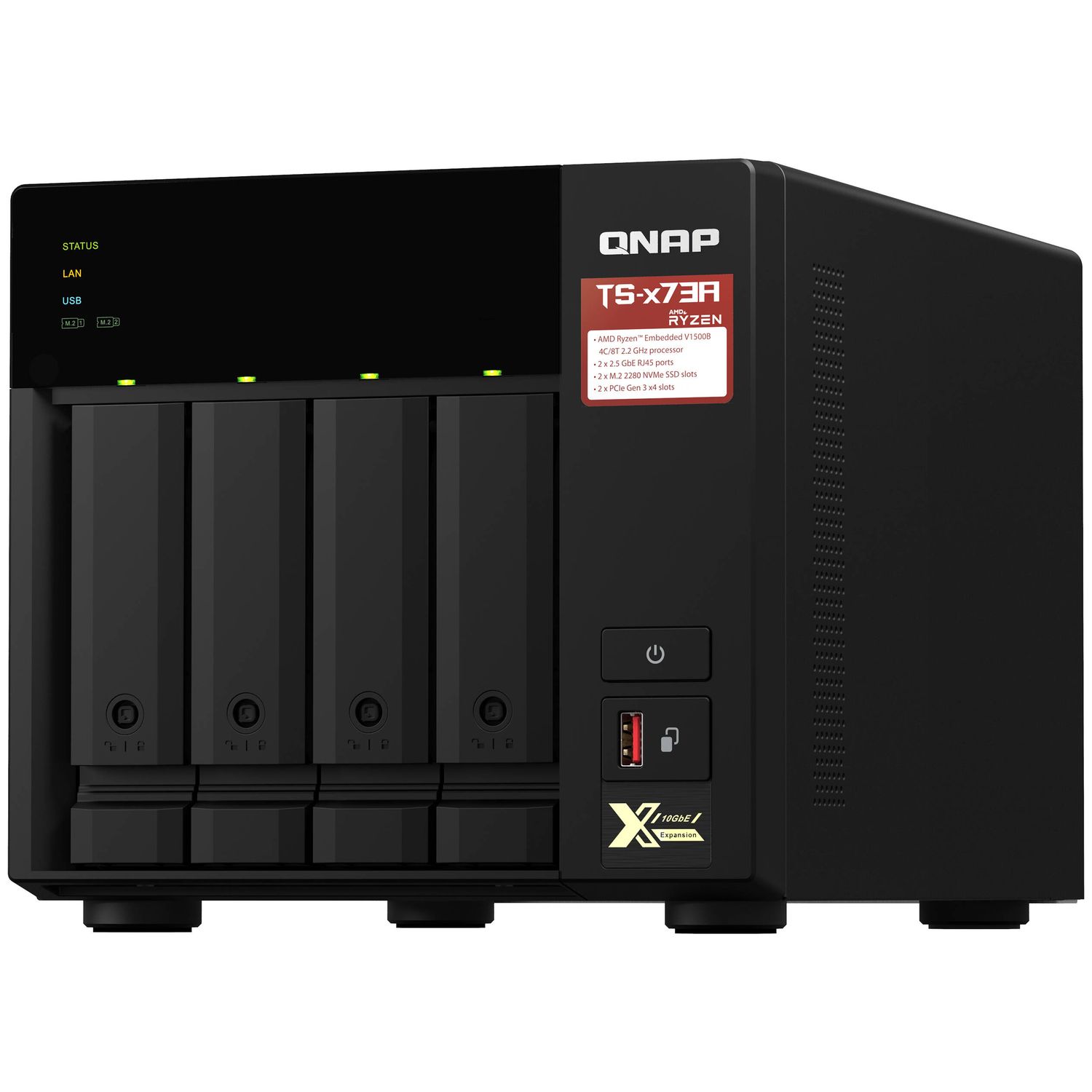 QNAP TS-473A-8G SAN/NAS Storage TS-473A-8G-US | PC-Canada