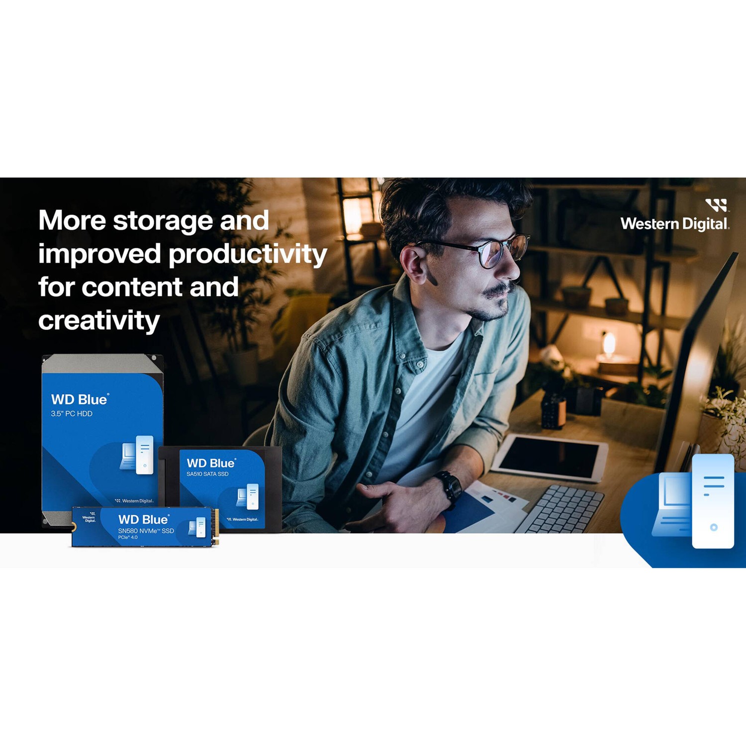 Western Digital Blue WD40EZAX 4 TB Hard Drive | PC-Canada